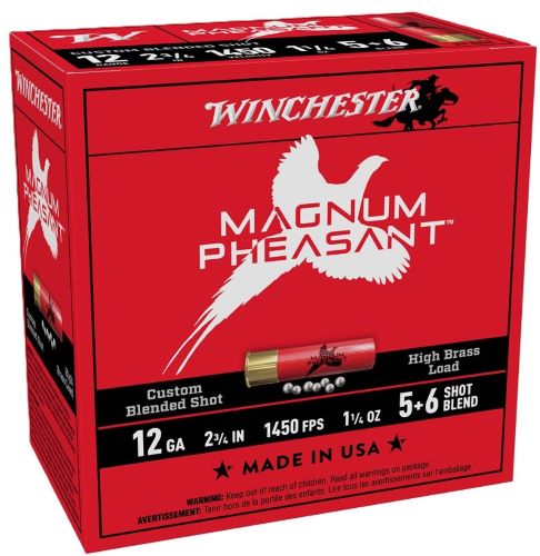 Winchester Magnum Pheasant 12 Gauge 2-3/4" #5/#6 Shotgun Ammo (MP1256)