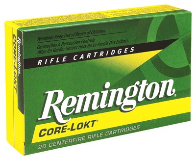 Remington  300 Weatherby Mag 29279 Core-Lokt Pointed Soft Point PSP 180 Grain 3120 FPS