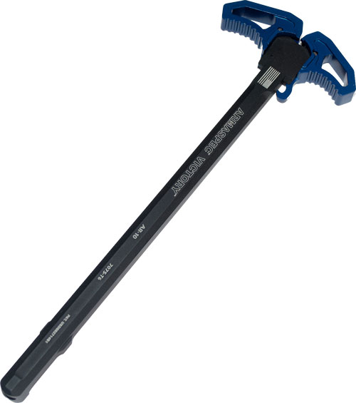 Armaspec ARM162BLUE Victory Charging Handle AR-10 Ambidextrous Blue