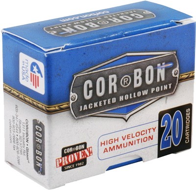 CORBON 45 ACP P 165GR JHP-20RD 25BX CS 1250 FPS