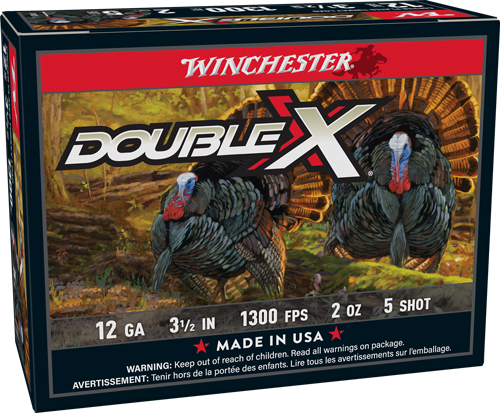 Winchester Double X Turkey Load 12 Gauge 3.5" #5 Shot Shotshell