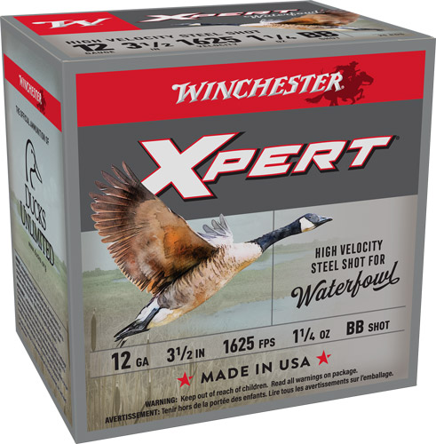 Winchester Xpert High-Velocity Steel 12 Gauge 3.5" BB Shotshell Ammo