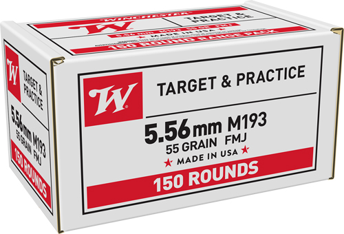 Winchester USA 5.56 NATO Ammo 600 Rounds FMJ 55 Grains