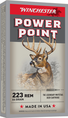 Winchester Super-X Power-Point .223 Remington 64 gr Centerfire Rifle Ammunition (20 rounds)