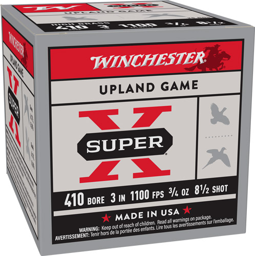 Winchester Super-X High Brass Heavy Game .410 Gauge Shotshells