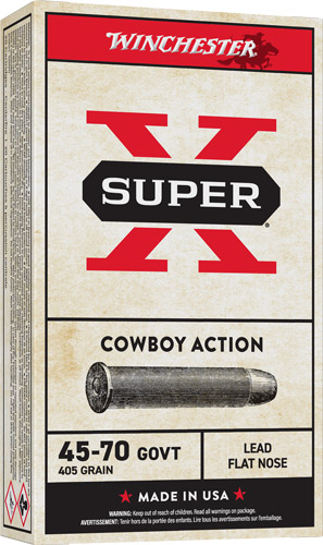 Winchester Super-X Cowboy Action .45-70 Government 405 gr LFN 20-Round Box