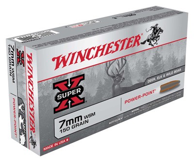 chester Super-X Rifle 7mm WSM 150 Gr. Power-Point 20 Rd. Ammo