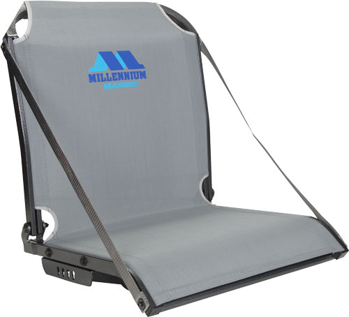 MILLENNIUM B100 BOAT SEAT W/ ARM REST STRAPS-img-0