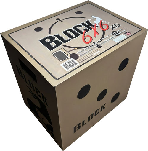 BLOCK TARGETS 6X6 XD TARGET