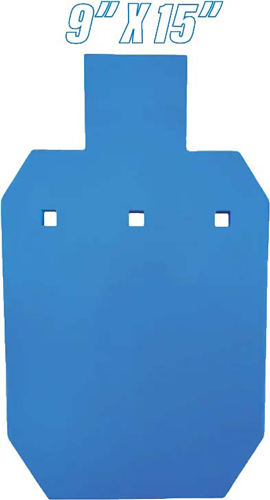 Bash Target B930 AR500 Silhouette 9"x15" 1/2" Steel Gong - Bash Target Supply