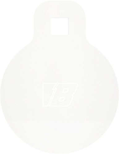 BASH TARGET AR500 GONG TARGET ROUND 3"-3/8" THICK - Bash Target Supply