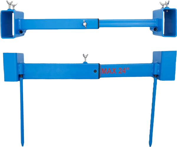 Bash Target 971 Adjustable Steel Target Stand 24" Blue Finish - Bash Target Supply