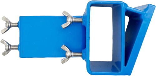 Bash Target 986 Steel Target Stand T-Bracket Set, AR 500, Blue Finish