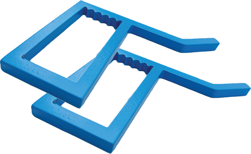 Bash Target B988 AR500 Steel Target Stand Horizontal Hooks Set of 2