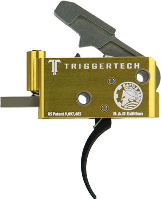 Battle Arms BAD-TT-15-C AR15 Adjustable 2-5LB 2-Stage Curved Trigger