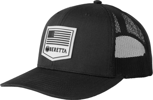Beretta BC046T16750999 Cap PM Trucker Jet Black