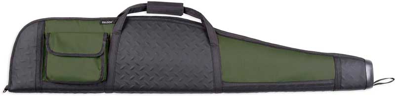 Bulldog Armor Rifle CASE 48" - Green W/ BLK Extra Thick PAD