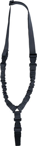 BULLDOG CASES Dual Bungee Tactical Sling w/ Buckles - Black (BDT829B)