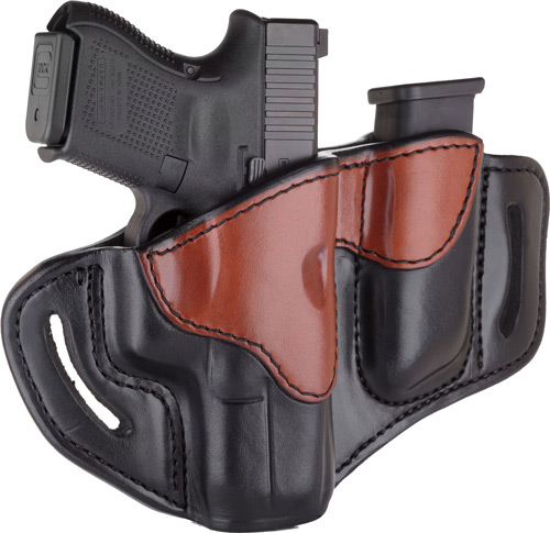 1791 Gunleather BH2.1 Belt Holster Mag Pouch RH Multi-Fit Glock 17 - 1791 Gunleather