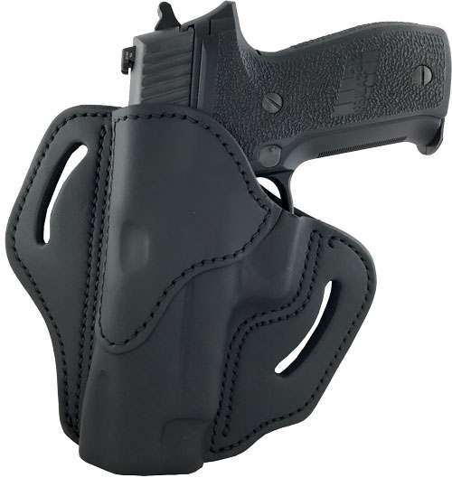 1791 Gunleather BH2.3 OWB Holster LH 1911 5" with Rails Black - 1791 Gunleather
