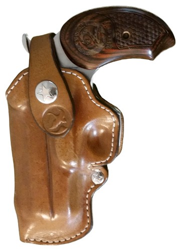 Bond Arms BAHRT425TNLBT Leather Belt Loop Holster LH 4.25" Barrel Tan