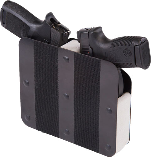 Benchmaster BMWRM3VH Two Pistol Rack Velcro Hook, Kydex & Foam - Benchmaster