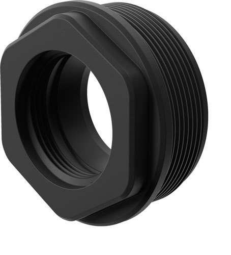Breek Arms Plan B Hub One Low Profile Universal Suppressor Mount Stainless Black
