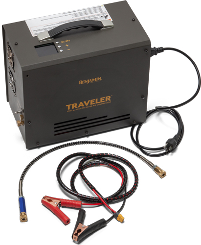 BENJAMIN TRAVELER PORTABLE AIRGUN COMPRESSOR 4500 PSI
