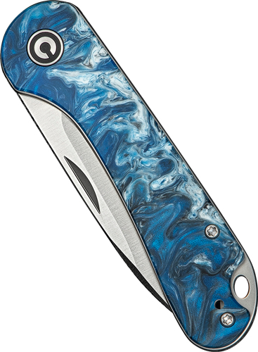 CIVIVI C18062AJ4 Elementum Slip Joint Knife 2.9" Blue Ocean/Satin