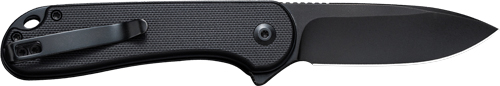 CIVIVI KNIFE ELEMENTUM II 2.96 " G-10/BLK STONEWASH CLAM PACK