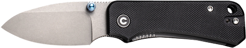 CIVIVI C19068S1 Baby Banter Knife 2.34" Black G10 Gray Stonewash