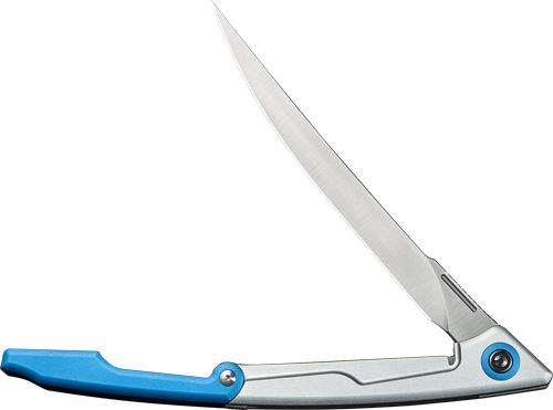 CIVIVI KNIFE SHAWKA 5.81" SILVER BLUE FOLDING FILLET KNF