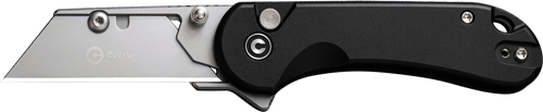 Civivi Utility Knife Elementum - 2.26" Black W/3 EB CLAM PACK