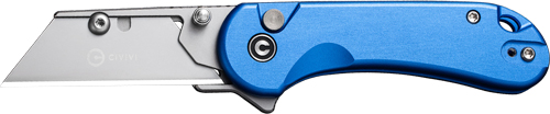 Civivi Utility Knife Elementum 2.26" Blue W/3 Extra Blades C23039B2