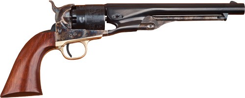 Cimarron CA047 1860 Army Civilian .44 Cal 8" Walnut Revolver - Cimarron - .44 CALIBER