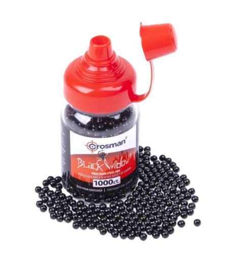 Crosman Black Widow BBS Black 4mm BB