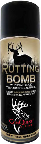 ConQuest 160232 Deer Lure Rutting Buck Bomb Aerosol 7oz - ConQuest for sale at TheGunDock