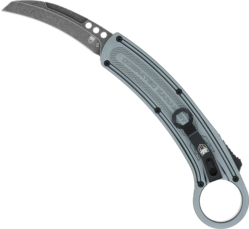 COBRATEC KARAMBIT 2.75" DOUBLE ACTION GREY RIGHT HAND D2