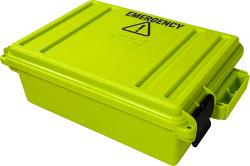MTM Emergency Box 3 Yellow Green