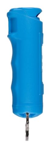 SABRE PEPPER GEL WITH FLIP TOP SAPPHIRE BLUE W/RING 25 BURSTS