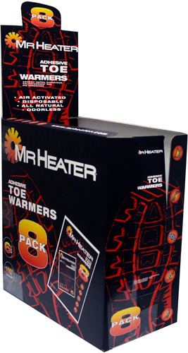 MR.HEATER TOE WARMERS 8 PAIRS PER PACK