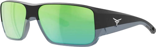 FORCE FLEX SUNGLASSES KINGFISH BROWN GREEN MIRROR - Force Flex