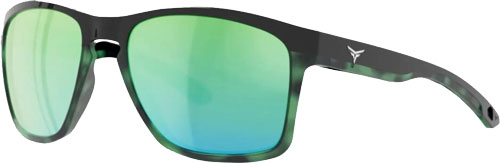 FORCE FLEX SUNGLASSES BLUECHIP BROWN GREEN MIRROR - Force Flex