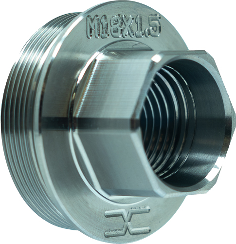 FAXON M18X1.5 DIRECT THREAD TO HUB ADAPTER TITANIUM