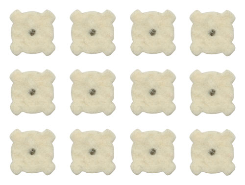 Otis Technology Pads FOR Star Chamber Cleaning Tool 7.62 12-Pk FG-2717-PD B