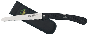 Outdoor Edge FW70 Flip N Saw 7" Stainless Steel Black with Nylon Sheath