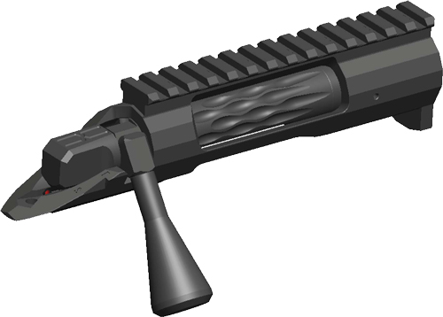 Faxon FX7 Action 308 BOLT FACE - Matte DLC Finish — Lower Receiver