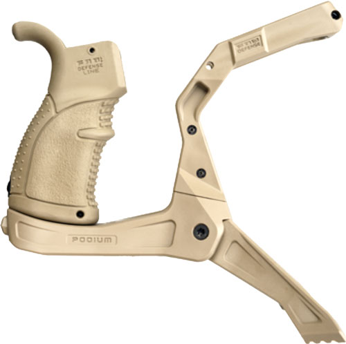 FAB Defense FXARPODT AR-Podium Bi-Pod FDE for AR-15 Platform