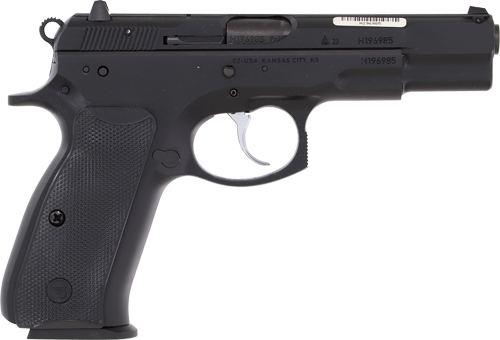 CZ 75 BD Handgun 9MM Luger 10RD Magazine 4.6" Barrel Black Fixed Sights CA Compliant