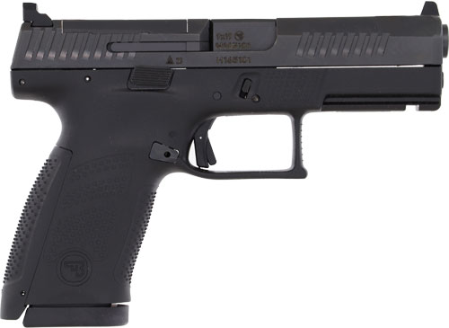 CZ USA P-10 C Handgun 9MM Luger 10RD Magazine 4" Barrel Black Optic Ready Fixed Sights